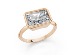 Kaida Radiant Diamond Engagement Ring