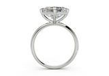 Fara Asscher Diamond Engagement Ring