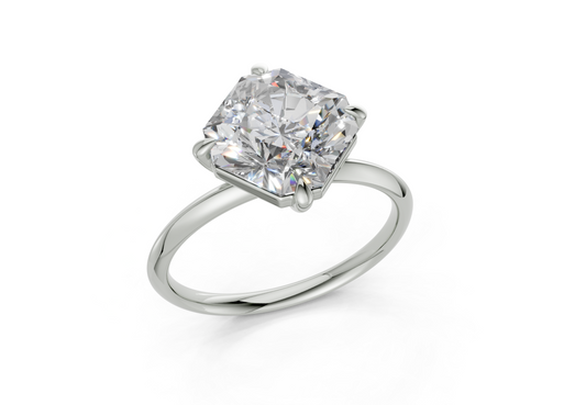 Fara Radiant square Diamond Engagement Ring