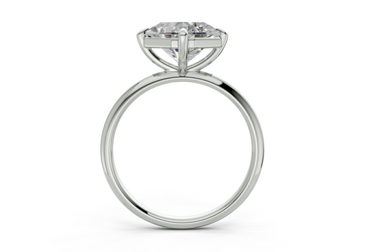 Fara Radiant square Diamond Engagement Ring