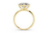 Fara Radiant square Diamond Engagement Ring