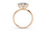 Arlen Radiant square Diamond Engagement Ring