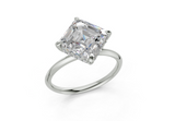 Seris Asscher Diamond Engagement Ring