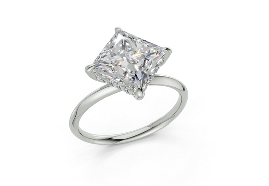 Halcyon Princess Diamond Engagement Ring