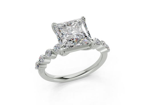 Damira Princess Diamond  Engagement Ring