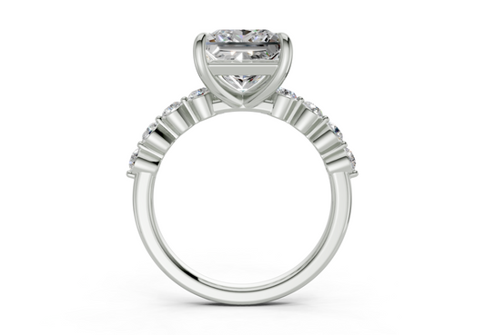 Damira Princess Diamond Engagement Ring