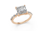 Damira Princess Diamond Engagement Ring