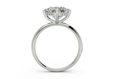 Bryn Radiant square Diamond Engagement Ring