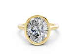 Sylvie Oval Diamond Engagement Ring