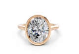 Sylvie Oval Diamond Engagement Ring