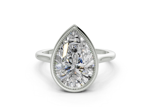 Sylvie Pear Diamond Engagement Ring