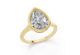 Sylvie Pear Diamond Engagement Ring