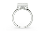 Sylvie Princess Diamond Engagement Ring