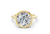 Sylvie Round Diamond Engagement Ring