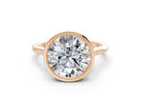 Sylvie Round Diamond Engagement Ring