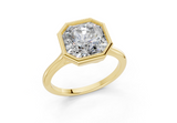 Sylvie Radiant square Diamond Engagement Ring