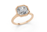 Sylvie Radiant square Diamond Engagement Ring