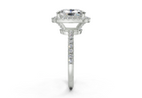 Rhia Elongated Cushion Engagement Ring