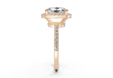 Rhia Elongated Cushion Engagement Ring