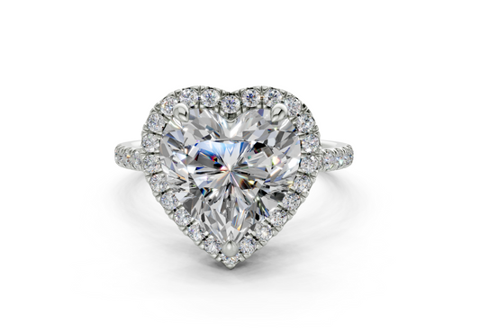 Rhia Heart Engagement Ring