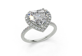 Rhia Heart Engagement Ring