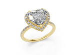 Rhia Heart Engagement Ring