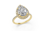 Rhia Pear Engagement Ring