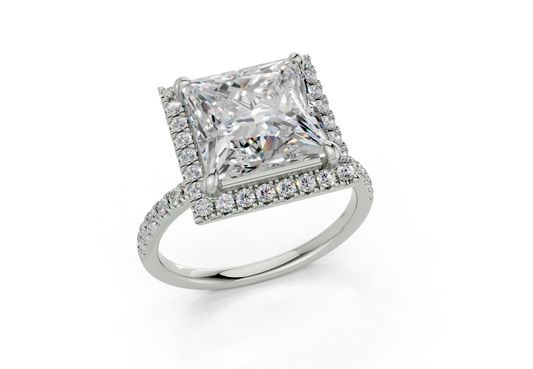 Rhia Princess Engagement Ring