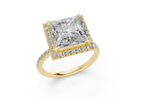 Rhia Princess Engagement Ring