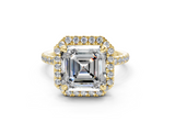 Rhia Asscher Engagement Ring