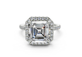 Rhia Asscher Engagement Ring