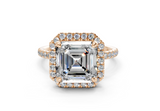 Rhia Asscher Engagement Ring