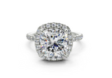 Rhia Square Cushion Engagement Ring