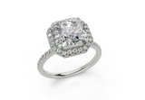 Rhia Square Radiant Engagement Ring