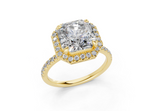 Rhia Square Radiant Engagement Ring