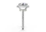 Ceara Elongated Cushion Engagement Ring