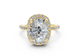 Ceara Elongated Cushion Engagement Ring