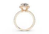 Ceara Elongated Cushion Engagement Ring