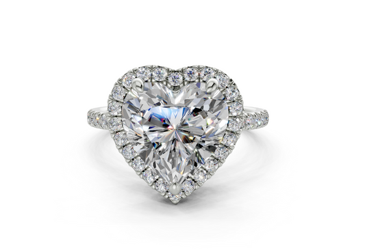 Ceara Heart Engagement Ring