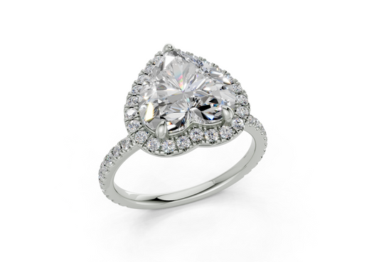 Ceara Heart Engagement Ring