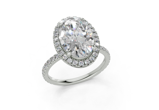 Ceara Oval Engagement Ring