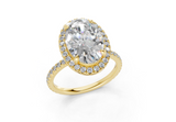 Ceara Oval Engagement Ring