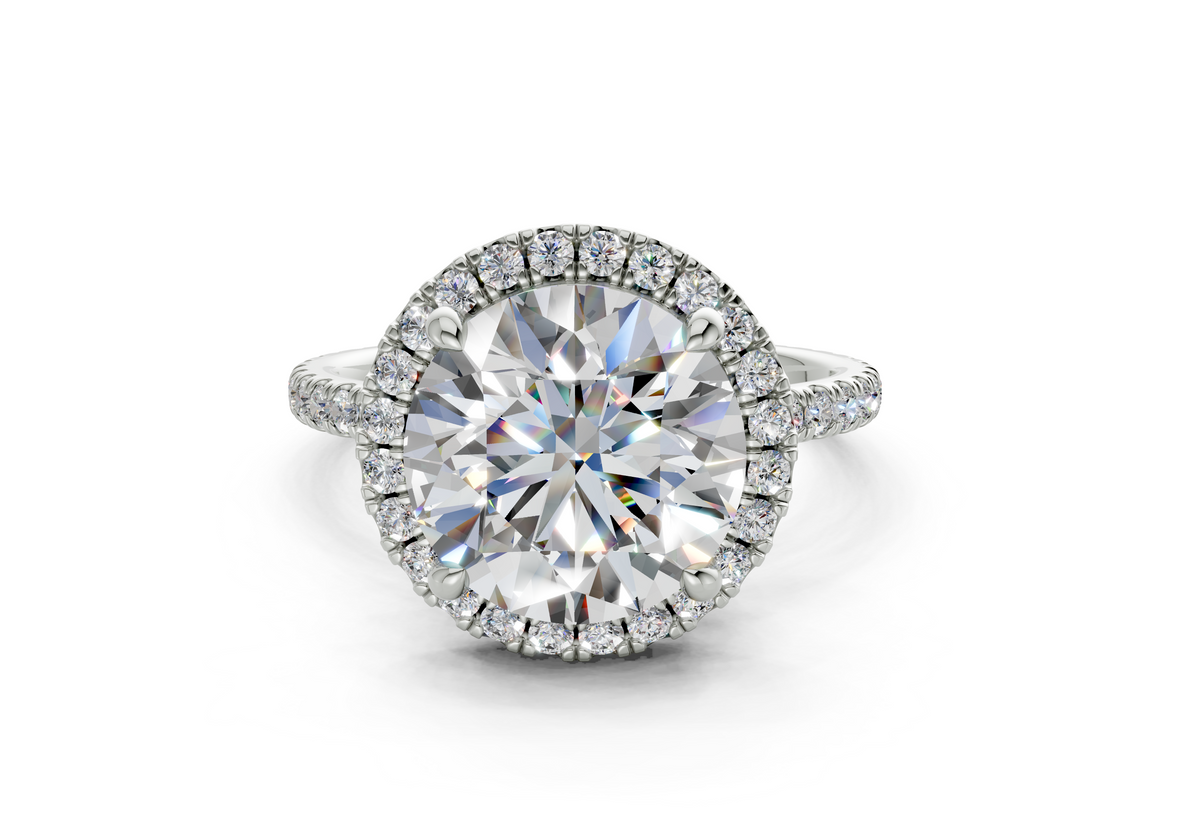 Ceara Round Engagement Ring