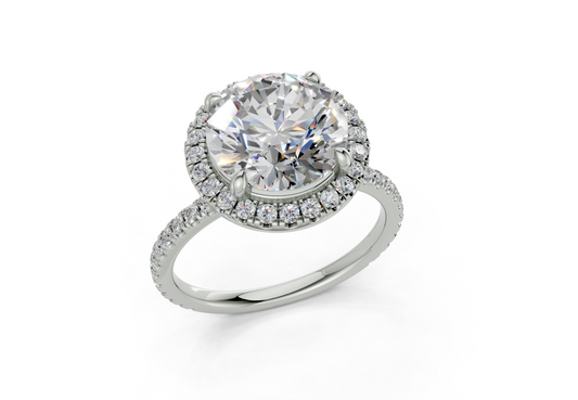 Ceara Round Engagement Ring