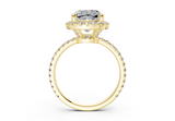 Ceara Square Cushion Engagement Ring