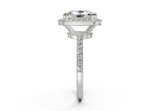 Aloria Elongated Cushion Engagement Ring