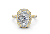 Aloria Elongated Cushion Engagement Ring