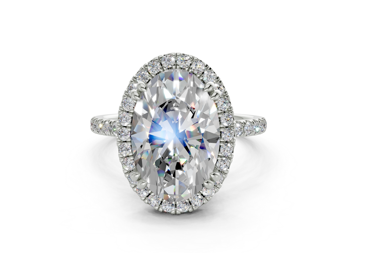 Aloria Oval Engagement Ring