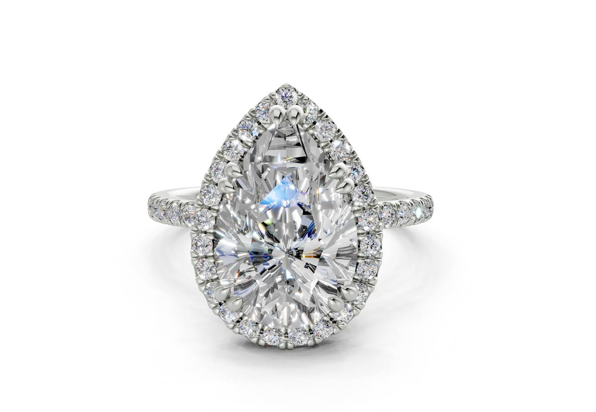 Aloria Pear Engagement Ring