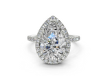 Aloria Pear Engagement Ring